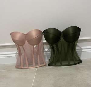 Corset Vintage Femme Overbust Sexy en Cuir Écologique Respirant pour Grandes Tailles, Effet Amincissant et Contrôle Moyen du Ventre - Product Image 2