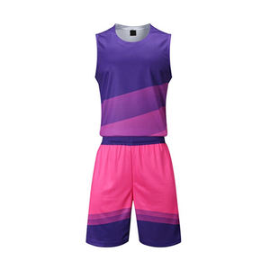 Customized Basketball Uniform Sets Custom Printed Breathable Plus Size Team Club Sports Wear 100% Polyester Adults 3D Pattern - Product Image 4