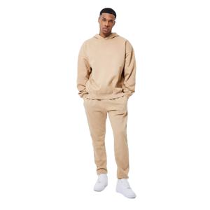 Pull-over de sport personnalisé pour hommes 100% coton Survêtement Slim Fit Color Block Joggers à capuche Hiver en vrac Vente en gros pour le sport - Product Image 1