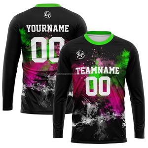 T-shirts personnalisés à manches longues, impression de vêtements en gros pour hommes et femmes, livraison rapide - Product Image 2