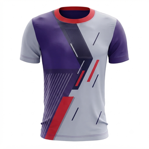 Camiseta de Verano de Alta Calidad, Manga Corta, Sublimada, Corte Regular, 100% Algodón, Transpirable, Venta al Por Mayor - Product Image 1