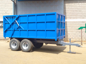 Wholesale Silage Dumper <b>Trailer</b> Agricultural Heavy Duty Dump <b>Trailer</b> for Farm <b>Tractor</b> Hay Grass Silage Transport Heavy Load 4WD - Product Image 4