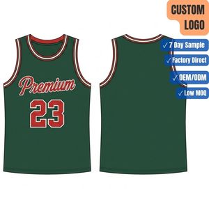 Custom Quick Dry Gym <b>Athletic</b> Mesh Basketball Jersey OEM Wholesale Private Label Supplier - Product Image 1