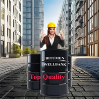 Asphalte pétrolier WELLBANK haute résistance, bitume de qualité 60/70 SG pour la construction routière
