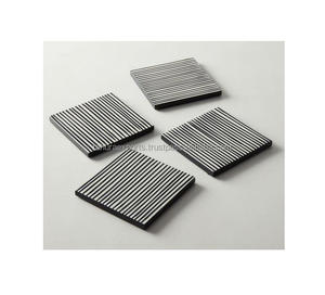 ที่รองแก้วไม้สำหรับเครื่องดื่มที่รองแก้วไม้สำหรับตกแต่งโต๊ะแต่งงานดีไซน์ใหม่ล่าสุด - Product Image 4