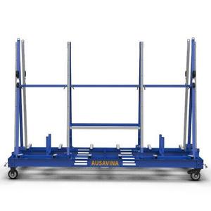 Sistema plegable A-Frame para organizar y transportar losas de piedra en áreas de construcción y fábricas - Product Image 5