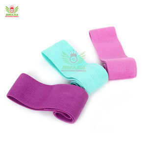 ชุดยางยืดออกกำลังกายสำหรับบริหารสะโพกผู้หญิง แบบวงกลม กว้าง กันลื่น สำหรับออกกำลังกายกล้ามเนื้อก้น ทำจากโพลีเอสเตอร์คุณภาพสูง - Product Image 6