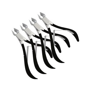 Coupe-cuticules en acier inoxydable de qualité supérieure avec lames de précision affûtées, boîte de soin des ongles professionnelle pour manucure et pédicure - Product Image 1