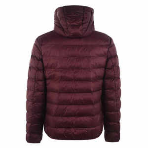 High Quality Wholesale Puffer Jacket Men Nylon Polyester Customize Your Brand Logo Winter Jacket Hooded <b>Down</b> Puffer Jacket Men - Product Image 2