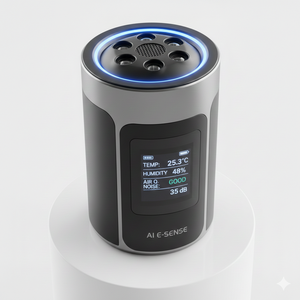 Dispositivo de Sensor Ambiental Inteligente con IA OEM, Monitoreo de Calidad del Aire, Detección de Temperatura y Humedad con Alertas Inteligentes, EE. UU. - Product Image 2