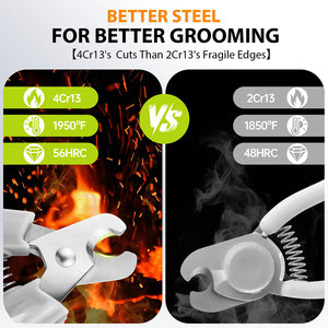 Cortauñas para Mascotas de Alta Calidad en Stock, Tamaño Personalizado, con Logotipo Láser, para Perros, Gatos, Aves, Veterinaria, Corte y Cuidado de Uñas - Product Image 6