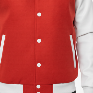 Veste d'hiver décontractée pour homme, modèle 2026, design personnalisé, veste bomber boutonnée, broderies en satin, patchs, grandes tailles - Product Image 6