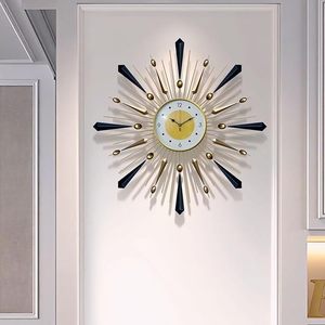 Prime quality metal <b>wall</b> <b>clock</b> gorgeous material enhances the overall perceived value of the room nicely made by ARTISTIQUE - Product Image 1