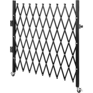Cancello di Sicurezza in Acciaio a Fisarmonica 7x7 Piedi, Pieghevole ed Espandibile per Uso in Palestra - Product Image 4