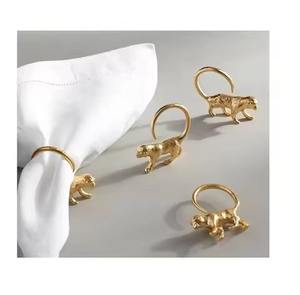 Porte-serviettes élégant en métal pour la décoration de table, les réceptions de mariage, les banquets, les événements et la mise en valeur des tables de restaurant - Product Image 1