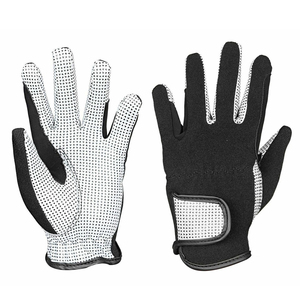 Gants d'équitation unisexes, durables, antidérapants, respirants, en cuir, pour l'entraînement équestre, l'équitation en plein air, les sports équestres - Product Image 1