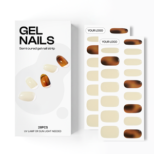 Uñas de Gel Semi Curadas de Calidad Profesional Coreanas 100% Reales, Adhesivos para Uñas, Manicura al por Mayor, Personalizadas, Certificadas, Veganas - Product Image 1