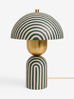 Lampe décorative dorée, lampe de chevet, lampe de table, éclairage d'intérieur, lampe en métal de qualité supérieure