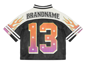 Maillot de basketball personnalisé respirant sans manches pour homme, style rétro, avec broderie en twill et maille, tenue de basketball vintage, uniforme - Product Image 5