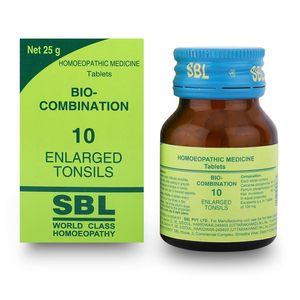 Bio Combination 10 tabletas naturales para aliviar la tonsilititis y la dolor de garganta, ingredientes orgánicos, unisex, adultos, set de cuidado de la piel, ayurvédico - Product Image 4