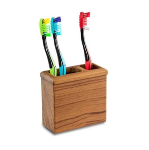 Unique Style Square Shape Wooden <b>Toothbrush</b> <b>and</b> <b>Toothpaste</b> <b>Holder</b> Latest Design best Handcrafted Item - Product Image 3