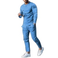Survêtement de Sport de haute qualité pour hommes, survêtement de Sport, dernière mode, ensembles de 2 pièces pour hommes, survêtement en vrac pour hommes - Product Image 2
