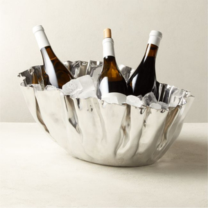 Bol à vin moderne en acier inoxydable doré, élégant, artisanal, décoratif, pour la maison et les événements de mariage, à bon prix - Product Image 3