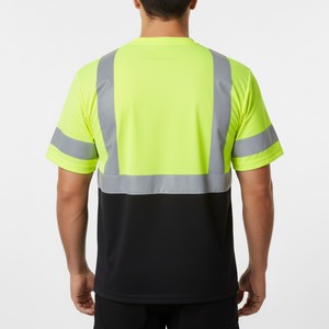 Camisa de Seguridad Reflectante Resistente para Trabajadores de Obras de Construcción y Equipos de Mantenimiento - Product Image 3