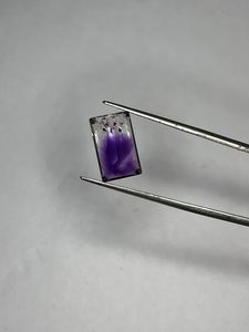 Gema de Amatista Natural Biocolor con Corte Baguette Facetado para la Elaboración de Joyas - Product Image 2