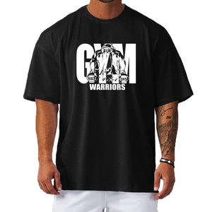 Camiseta Urbana Informal con Estampado Personalizado, Corte Holgado, 220g, Algodón, Unisex, Ropa Deportiva, Lavado Ácido, Hombros Caídos - Product Image 1
