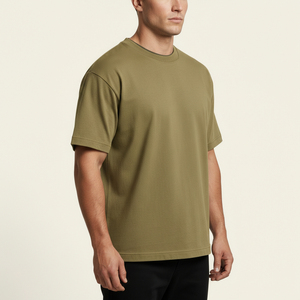 Custom Blank Oversized Tee OEM ODM Clothing Manufacturer For Fashion Brands - Product Image 3
