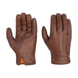 Gants en cuir de mouton imperméables de haute qualité et élégants pour l'hiver, pour un usage quotidien, les sports de plein air, y compris la conduite - Product Image 3