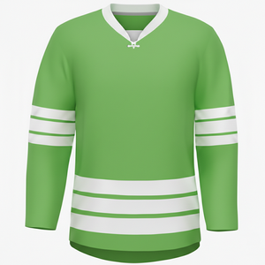 Jersey de Hockey sobre Hielo Transpirable de Alta Calidad, 100% Poliéster, Personalizable con Nombre de Equipo, Unisex - Product Image 2