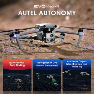 Dron Autel Robotics Evo Max 4N con Imagen Térmica, Navegación GPS, Tiempo Máximo de Vuelo de 40 Minutos, Resistencia al Viento Máxima de 27 MPH, Alcance de Imagen de 15 KM - Product Image 3