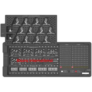 ชุดเครื่องมือผ่าตัดใบหน้าและขากรรไกรระดับมืออาชีพ BISONS ผลิตจากเหล็กกล้าไร้สนิมเกรดทางการแพทย์ สำหรับการผ่าตัดช่องปาก - Product Image 6