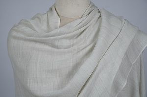 Écharpe en cachemire VIC, laine fine, unie, douce, couleur unie, 70x200 cm, luxueuse, légère, respirante - Product Image 5