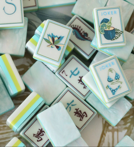 <b>Resin</b> <b>Crafts</b> Custom Mahjong Tiles American 4 Layer Acrylic Mahjong Set Luxury Mahjong Tile Set Engraved - Product Image 5