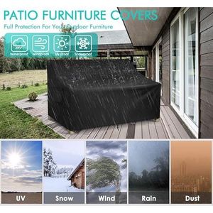Funda Impermeable para Sofá de Patio de 3 Plazas, Resistente, para Exteriores, para Sofá Profundo, Funda Grande para Muebles - Product Image 2