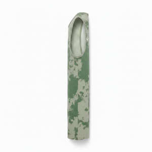 เสื้อกล้ามถักสีพื้นสำหรับผู้ชาย คอกลม แขนกุด สีเบจ แต่งขอบสีเทา - Product Image 4