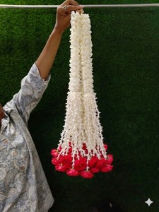Guirnalda Colgante de Flores de Mogra, Jazmín, Tuberosa y Rosa para Decoración de Bodas, Mandap, Escenarios, Templos, Festivales, Nikah y Seemantham - Product Image 5