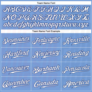 Dernier design de maillot de baseball pour hommes, prix raisonnable, bleu clair, blanc à rayures fines, blanc royal, maillot de baseball authentique - Product Image 4