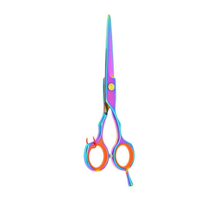 Tijeras de Peluquería de Acero Inoxidable 4Cr13 de Alta Resistencia con Mango Mediano para Diestros, ODM Disponible, Logotipo Personalizado, Suministros de Barbería - Product Image 4