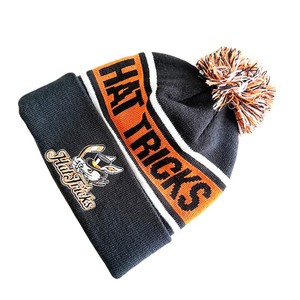 Winter Cap Soft Warm <b>Beanie</b> Wool Blend Wholesale Custom Design Unisex Stripes Knit Cuffed <b>Beanies</b> Outdoor Sports Ear Protection - Product Image 1