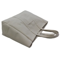 Grand sac fourre-tout robuste 16 18 20 Oz épais coton tissu fermeture à pression poche extérieure motif personnalisé sacs en toile unie Logo