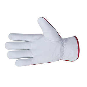 Gants de conduite en cuir de vachette grainé de haute qualité, souples, pour travaux industriels, conduite de camion, assemblage, construction, sécurité des mains - Product Image 4