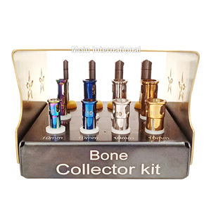 Kit Manual de Recolección de Hueso para Implantes Dentales, para Extracción de Hueso Autógeno, Juego de Raspadores y Cuchillas de Acero Quirúrgico para Preparación de Chips Óseos - Product Image 4