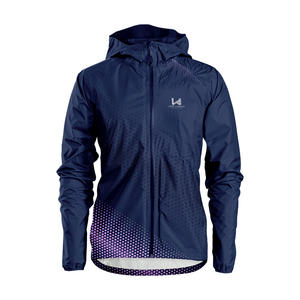 Chaqueta Cortavientos con Capucha, Impermeable, Transpirable, de Nailon Recubierto, de Alta Calidad, Ecológica, de Secado Rápido, con Cierre, Unisex, Personalizable al por Mayor - Product Image 6