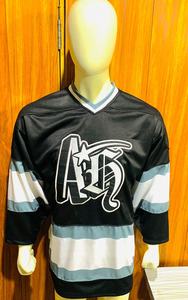 Maillot de hockey sur glace unisexe adulte 100% polyester, couleur personnalisée, design par sublimation 2025, service OEM premium, équipe personnalisée - Product Image 2