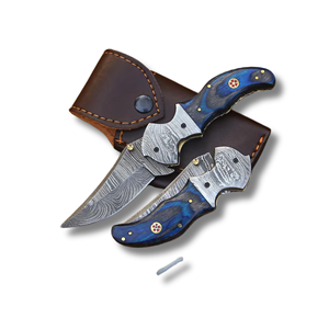 มีดพับพรีเมียมลายสวยงาม ผู้ผลิตขายส่ง มีดพับ EDC ทำมือ รับสั่งซื้อจำนวนมาก สหรัฐอเมริกาและยุโรป - Product Image 1