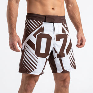 Shorts MMA pour hommes, impression par sublimation, vêtements de combat, shorts d'entraînement MMA de qualité supérieure, vêtements de combat fitness, shorts de combat MMA par sublimation - Product Image 6